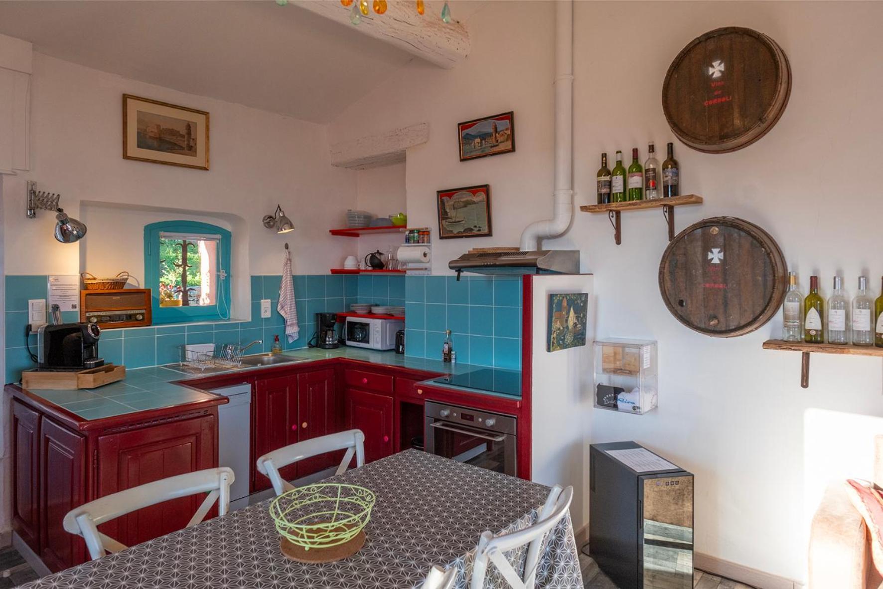 Maison Sur La Roche, Vue Mer Exceptionnelle, Parking Prive, Quartier Historique, Calme Villa Collioure Dış mekan fotoğraf